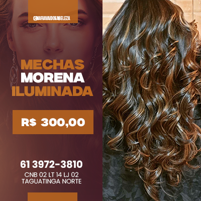 mechas morena iluminada